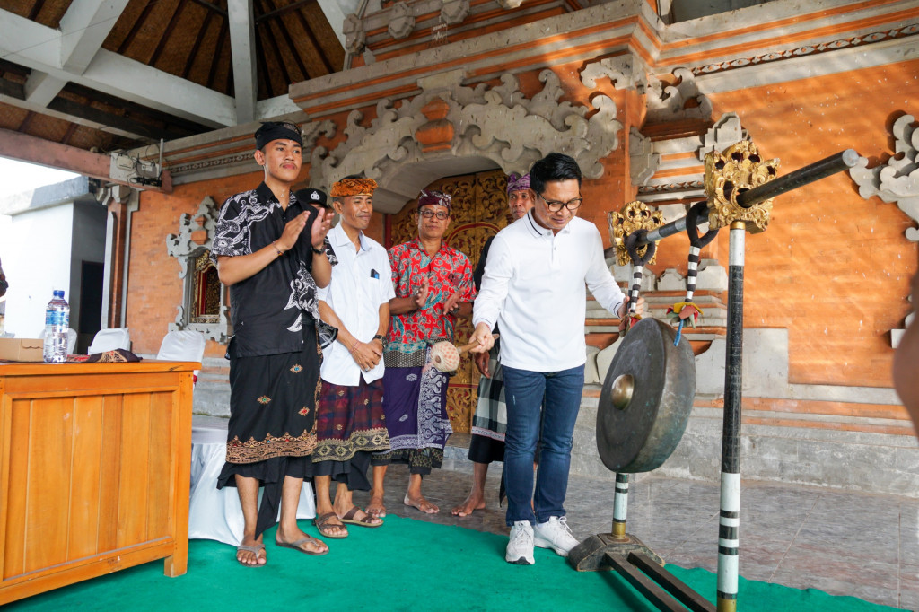 Sekda Adi Arnawa Buka Turnamen Ceki Gempa Desa Abiansemal